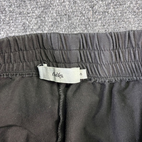 Adika Joggers Women S Black Pink Lightning Bolt Graphic Streetwear Sweatpants - Picture 8 of 9